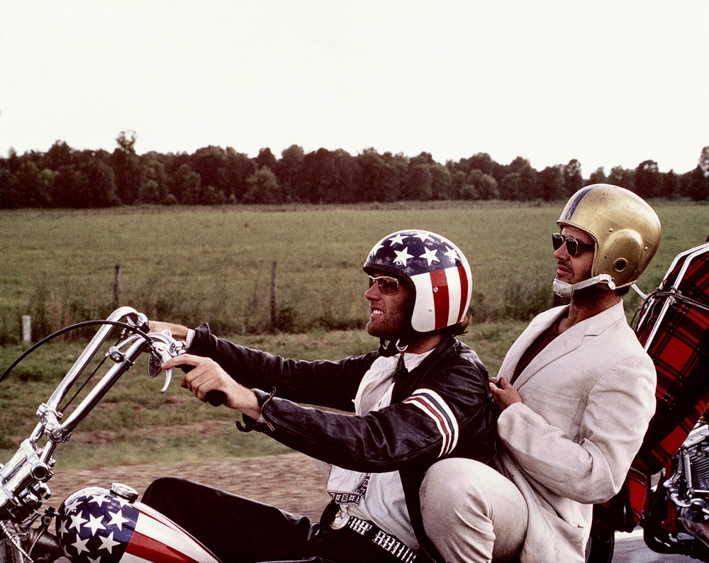 Auf der Suche nach einem Land der unbegrenzten Möglichkeiten, das nur noch als Mythos existiert: "Easy Rider" (©Columbia)