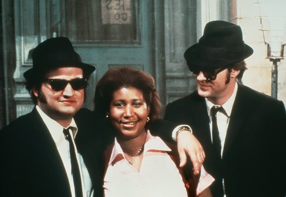 Die Jungs mit Aretha Franklin (© Universal Pictures International)