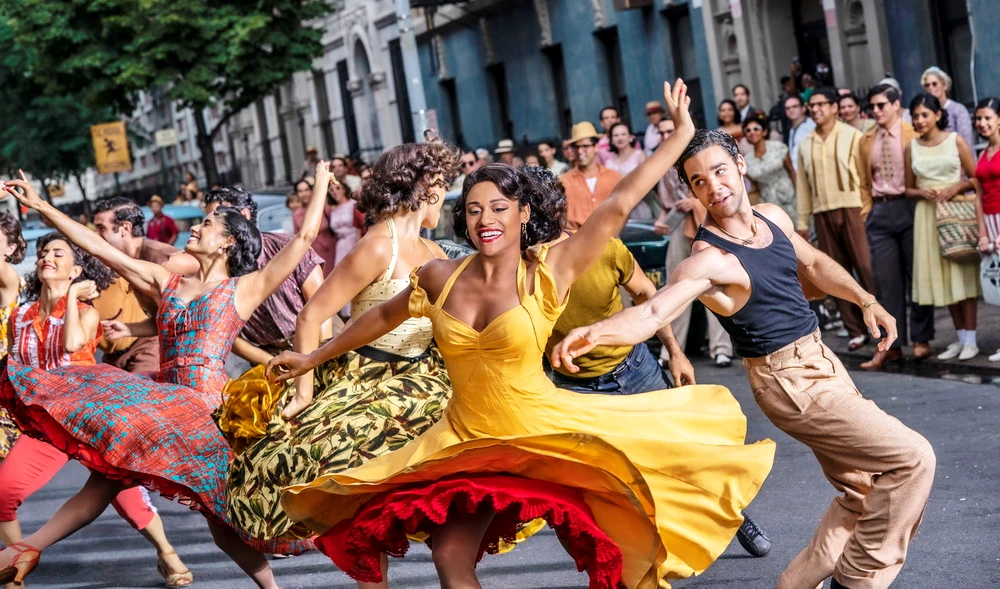 Ariana DeBose, David Alvarez in "West Side Story" (Disney)