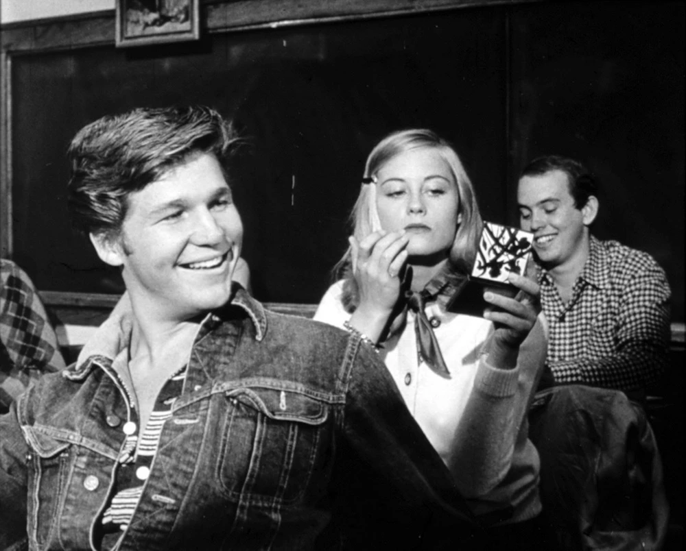 Sprungbrett für die Hollywood-Karriere: Jeff Bridges, Cybill Shepherd in "Last Picture Show" (imago/Everett Collection)