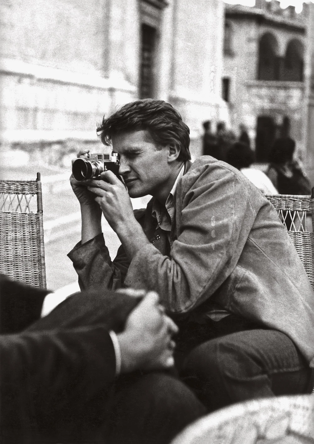 Roger Fritz courtesy Schirmer/Mosel (Roger Fritz, fotografiert von Herbert List. Spoleto 1971)