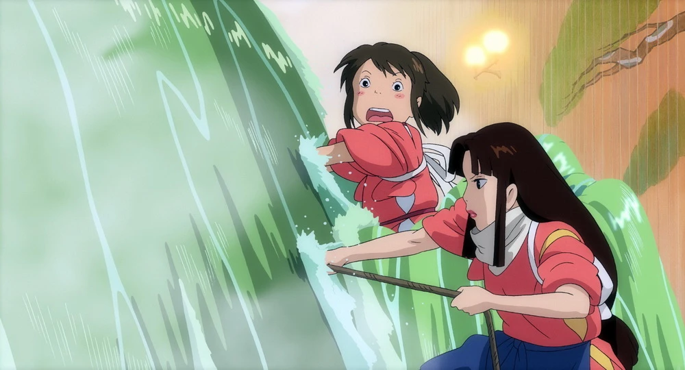 Viele Filme von Hayao Miyazaki gibts bei Netflix: "Chihiros Reise ins Zauberland" (Universum)