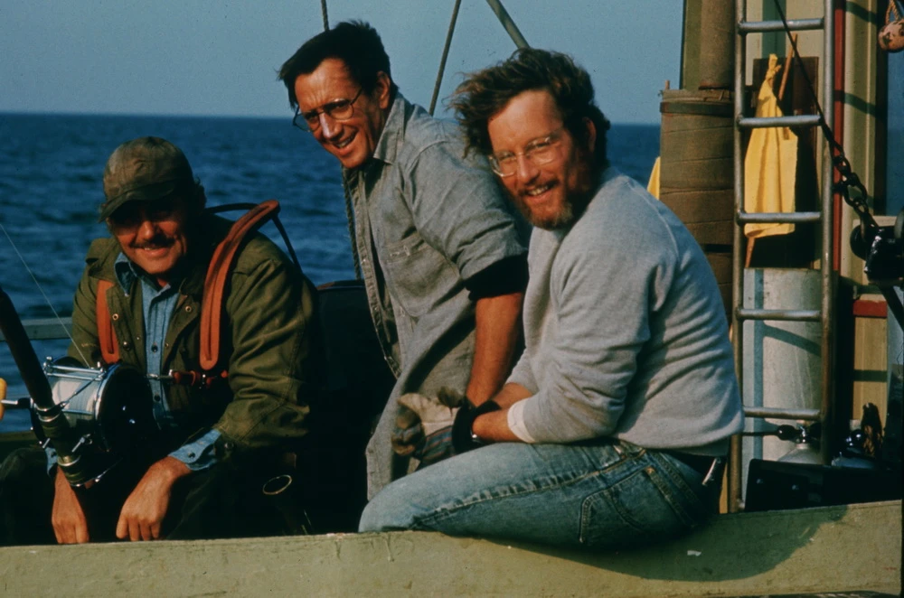Robert Shaw, Roy Scheider & Richard Dreyfuss auf Hai-Jagd