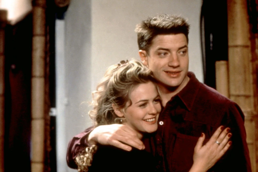 Zwei 1990er-Ikonen: Brendan Fraser mit Alicia Silverstone in "Eve und der letzte Gentleman" (© IMAGO / Everett Collection)