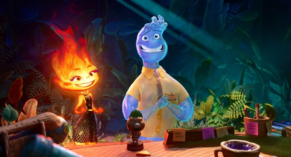 Fantasievoll: "Elemental" (Pixar/The Walt Disney Company)