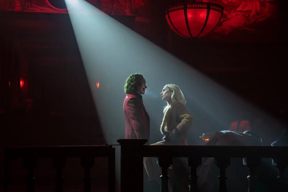 Joaquin Phoenix, Lady Gaga in "Joker: Folie à Deux" (Warner Bros.))