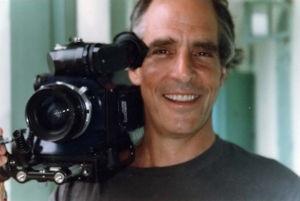 Robert Kramer bei den Dreharbeiten zu "Route One/USA" (Les Films d'Ici)