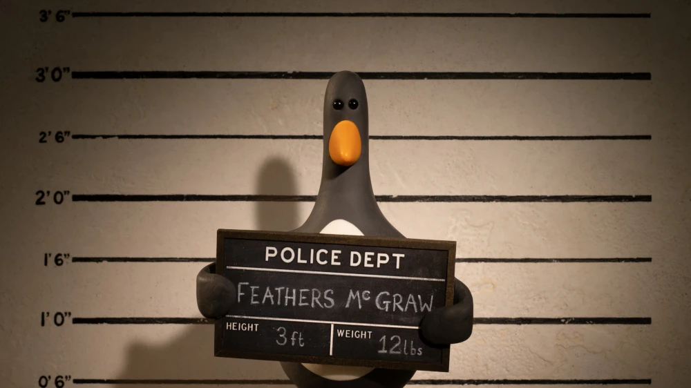 Im neuen Film kehrt Pinguin-Widersacher Feathers McGraw zurück (© Aardman Animations/Netflix)
