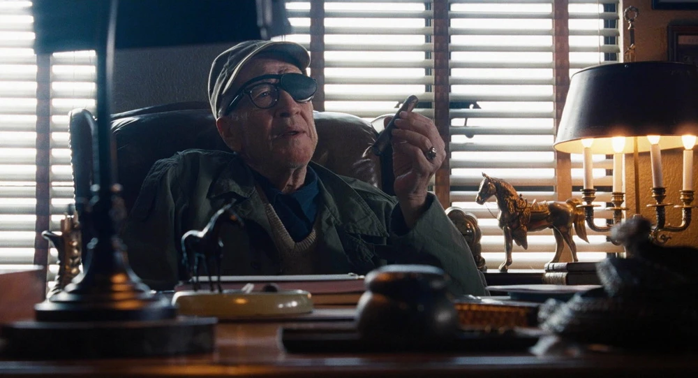 David Lynch in der Rolle von John Ford in "Die Fabelmans" (imago/Prod.DB)