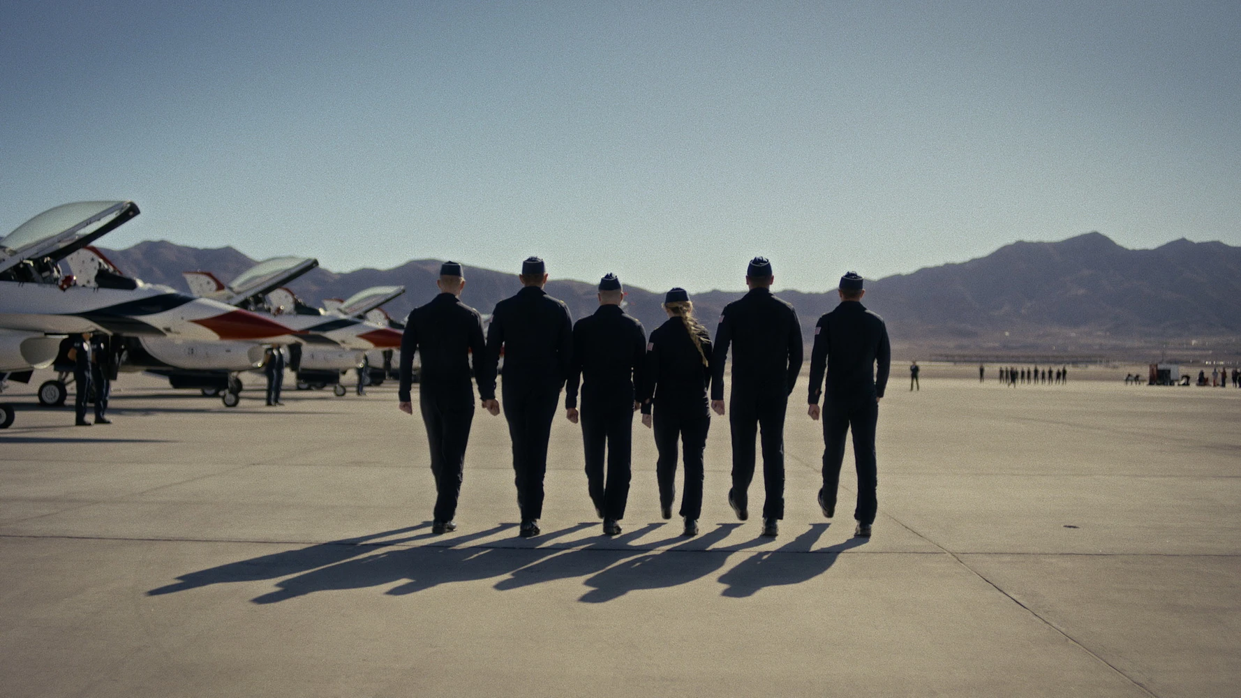 Sieht aus wie "Top Gun", ist aber echt: Die Doku "Air Force Elite: Thunderbirds" (© Netflix)